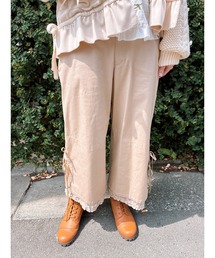 PINK HOUSE｜ピンクハウスのパンツ（フリル）通販 - ZOZOTOWN