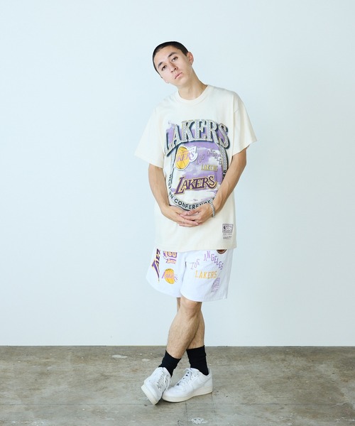 セール】Mitchell&Ness/ミッチェル&ネス Crown Jewels SS Tee 半袖T