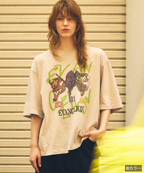 UNISEX》【EVANGELION for MAISON SPECIAL】Prime-Over Crew Neck T