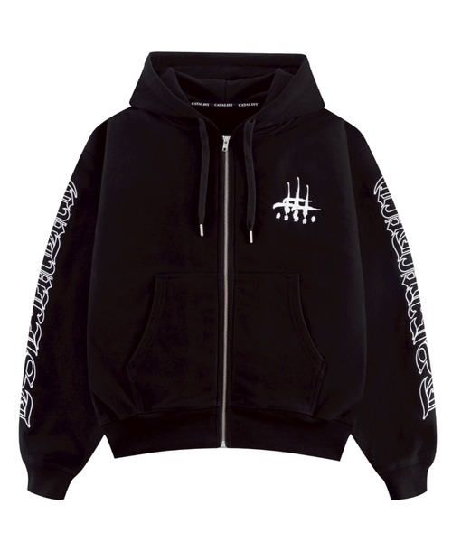 CVTVLIST/カタリスト/別注multi cross usual zip hoodie（パーカー