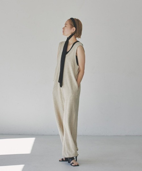 TODAYFUL（トゥデイフル）の「Cottonlinen Rough Combinaison（つなぎ
