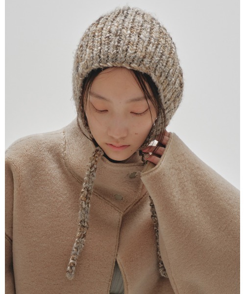 TODAYFUL（トゥデイフル）の「Mix Knit Scarf（ニットキャップ
