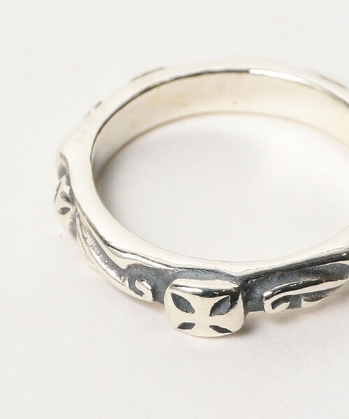 BILL WALL LEATHER（ビルウォールレザー）の「R202 - Thin Cross Ring