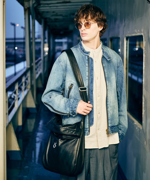 Denim Riders Jacket / デニムライダースジャケット（ライダース