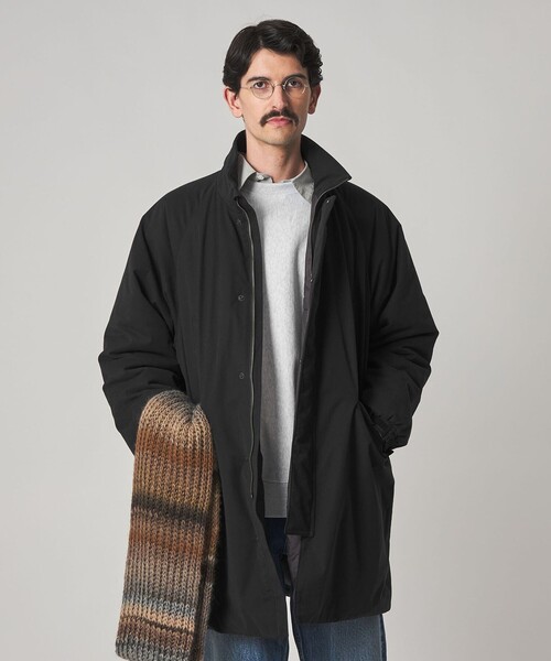 セール】＜Steven Alan＞ ブラッシュド パデッド スタンド コート