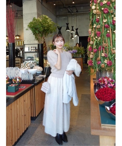 Shaggy Volume Skirt（スカート）｜Her lip to（ハーリップトゥー）の