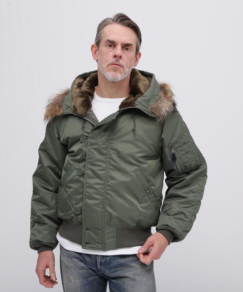 AVIREX（アヴィレックス）の「N-2B COMMERCIAL REAL FUR / N-2B