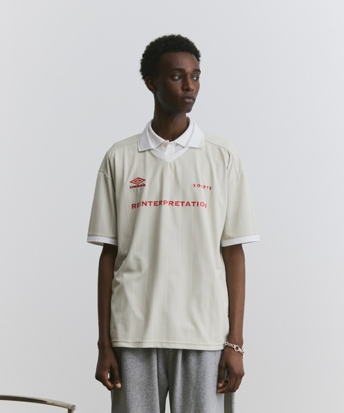 soerte（ソエルテ）の「umbro × soerte combination game shirt