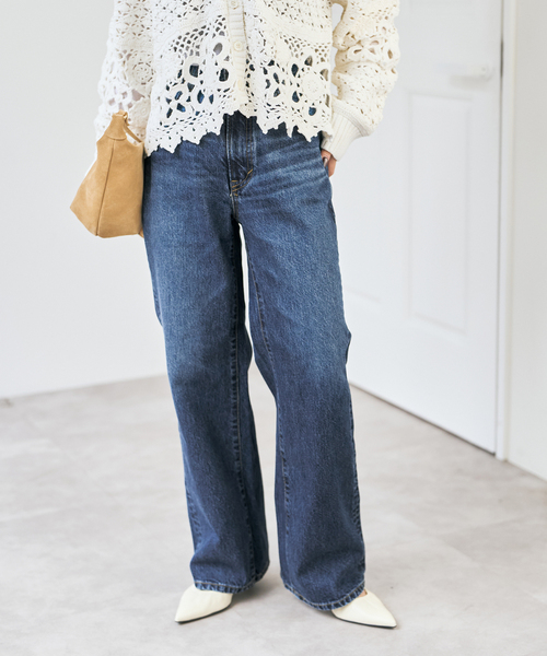 SOMETHING / サムシング 別注 VINTAGE SLIM WIDE*（デニムパンツ