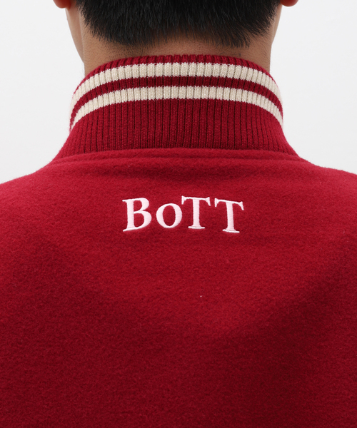 セール】【BoTT / ボット】Teddy Varsity Jacket（スタジャン）｜BOTT