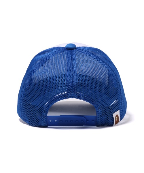 A BATHING APE（アベイシングエイプ）の「WEB限定/COLLEGE MESH CAP M