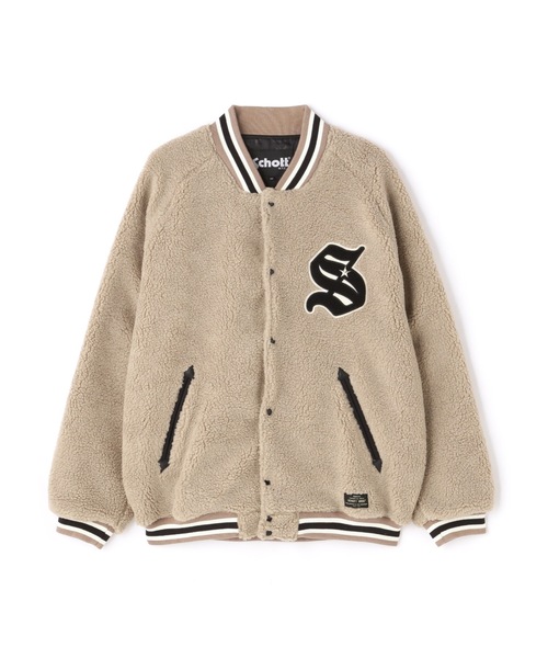 schott（ショット）の「Schott/ショット/BOA STADIUM JACKET/ボア