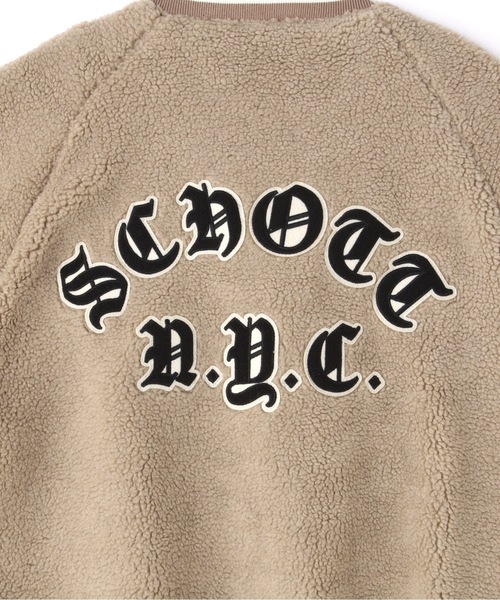 schott（ショット）の「Schott/ショット/BOA STADIUM JACKET/ボア