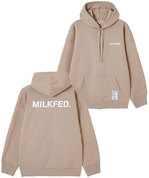 MILKFED.（ミルクフェド）の「BASIC STENCIL BIG SWEAT HOODIE