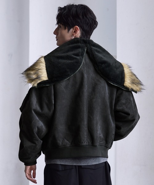 CLEL】Fireman Tech Fade N-2B Flight Jacket / ファイヤーマン テック