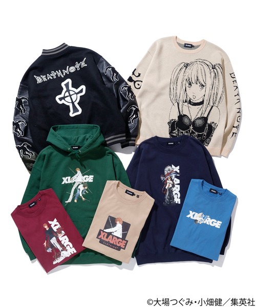 XLARGE（エクストララージ）の「XLARGE x DEATHNOTE VARSITY JACKET