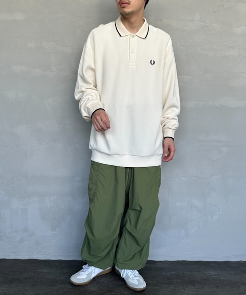 FRED PERRY/フレッドペリー] 別注 ワンポイントロゴ刺繍 ロング