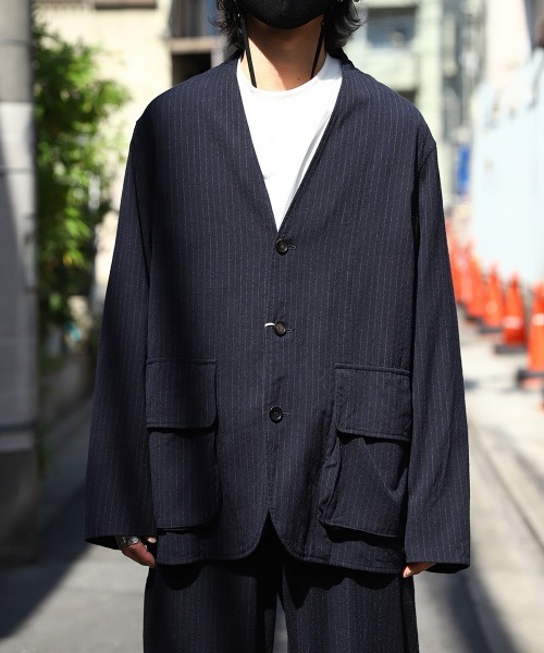 marka（マーカ）の「marka / マーカ：FIELDMAN JACKET - wool×silk