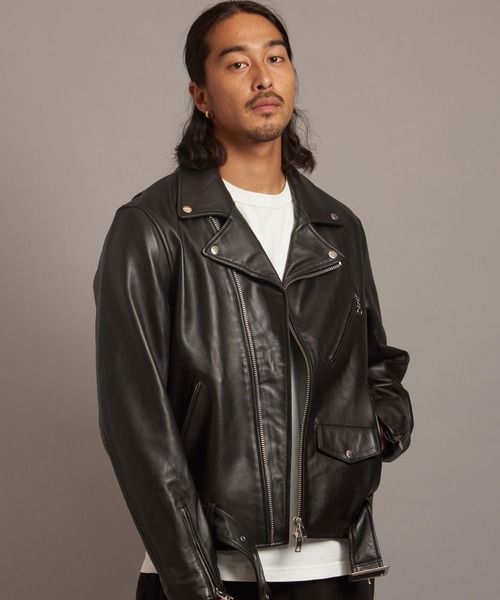 セール】JE LAMB LEATHER DOUBLE RIDERS 24（ライダースジャケット