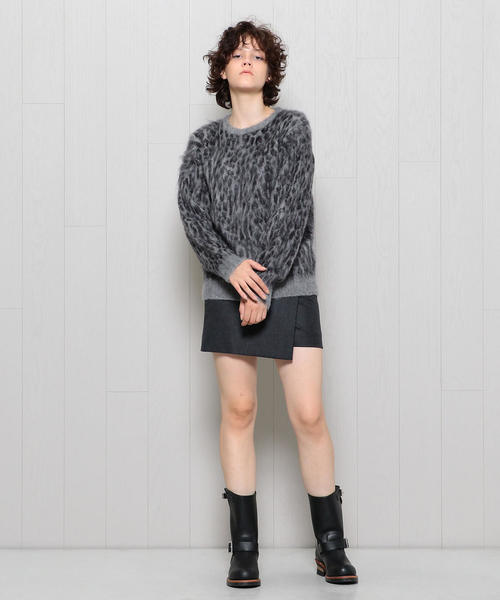Needles（ニードルス）の「＜NEEDLES＞LEOPARD JACQUARD KNIT/ニット