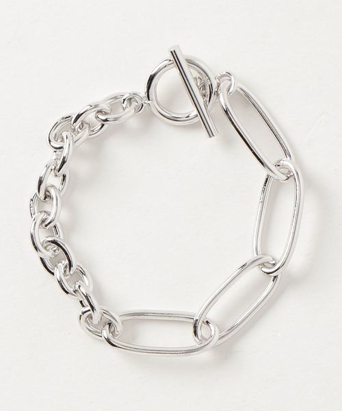 YArKA/ヤーカ】silver925 mix chain bracelet [HB1]/ミックスチェーン