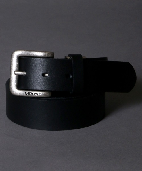 セール】Levi's/リーバイス 本革 スクエアバックル35mmレザーベルト