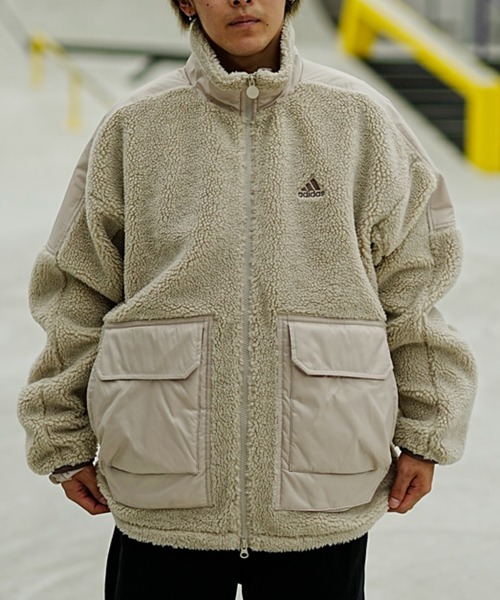 adidas（アディダス）の「adidas/アディダス ボアジャケット フリース