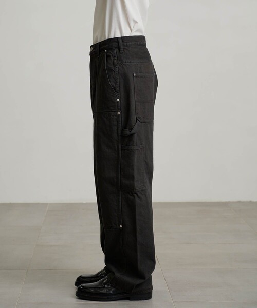 セットアップ対応〉PUBLIC DENIM ダブルニーパンツ（デニムパンツ