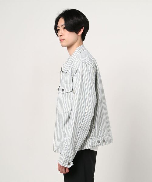 STUSSY（ステューシー）の「Stripe Garage Jacket（ブルゾン）」 - WEAR
