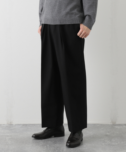 セール】【MARKAWARE / マーカウェア】 DOUBLE PLEATED TROUSERS OC