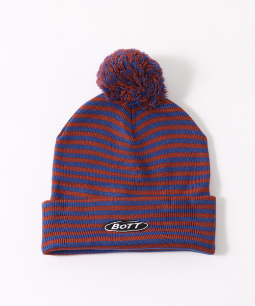 BOTT（ボット）の「【BoTT / ボット】Light Logo Stripe Beanie