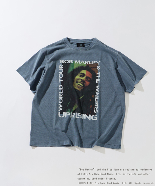 セール】BOB MARLEY / ボブ・マーリー 別注 フェードプリントTシャツ
