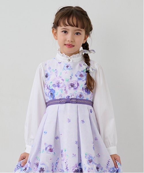 スタンドカラーブラウス（シャツ/ブラウス）｜ANNA SUI mini（アナスイ