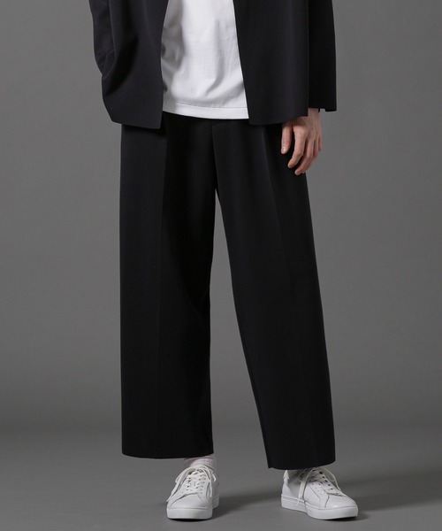 NANO universe（ナノユニバース）の「LB.01/ワンプリーツワイドミラノ