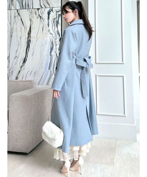 ウールライクロングコート（その他アウター）｜RESEXXY（リゼクシー