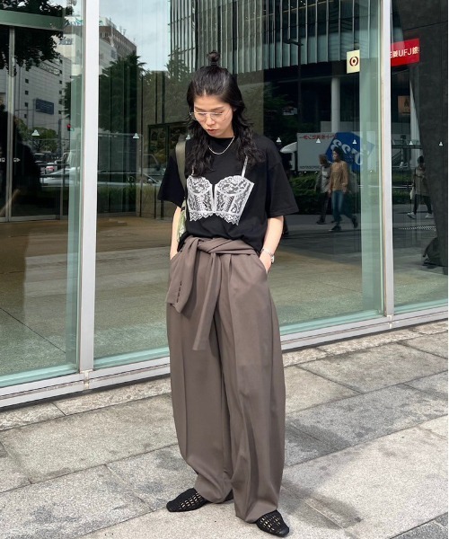 セール】MEDI FAKE SLEEVE SUSPENDER PANTS（その他パンツ）｜Ameri
