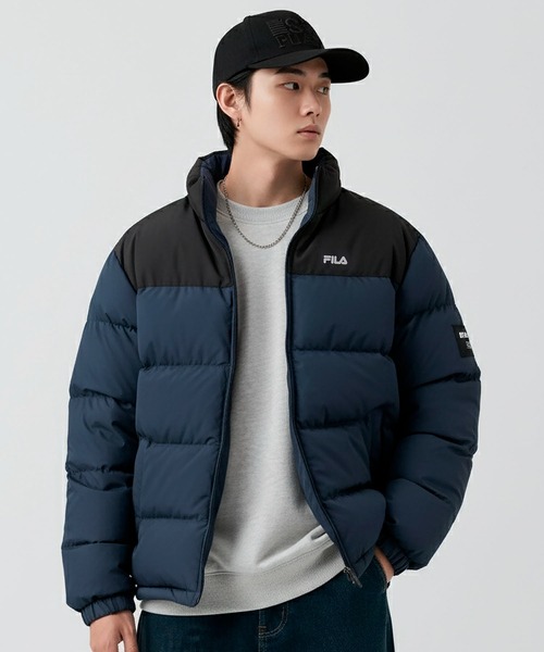 セール】【FILA/フィラ】ワンポイント刺繍 軽量 中綿 スタンド