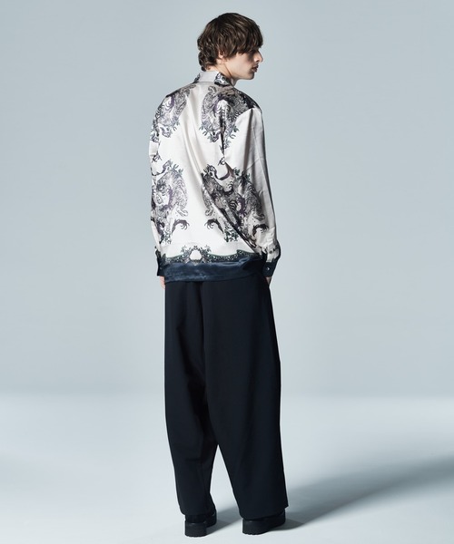 glamb（グラム）の「Open Collar Orient SH / オープンカラー