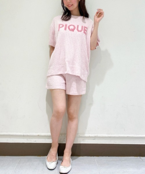 gelato pique（ジェラートピケ）の「リブロゴジャガードプルオーバー