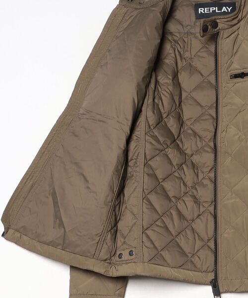 REPLAY（リプレイ）の「ショートキルティングジャケット（ライダース