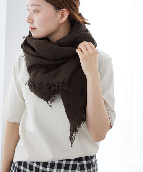 IENA（イエナ）の「【NIMNIMDUAI/ニムニムデュアイ】THICK LINEN SOLID