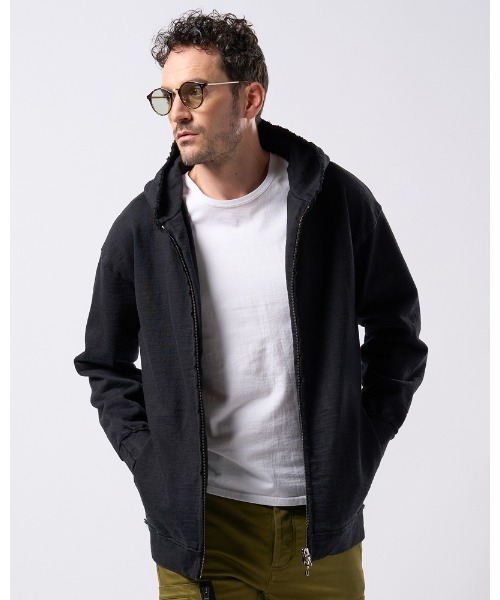 wjk（ダヴルジェイケイ）の「ex.heavy zip hoodie（パーカー）」 - WEAR