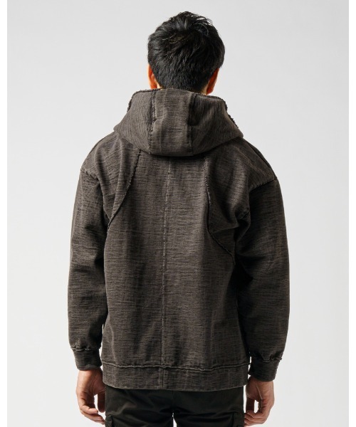 wjk（ダヴルジェイケイ）の「ex.heavy zip hoodie（パーカー）」 - WEAR