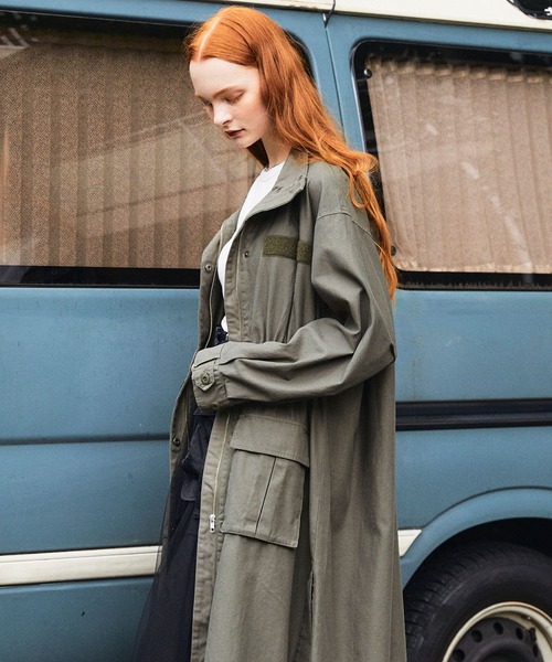 ELLEgirl（エルガール）の「ロングモッズコート【ELLEgirl/エル ガール
