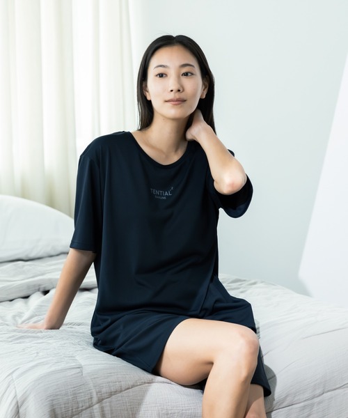 BAKUNE Dry Women's Short Sleeve T-Shirt（ルームウェア/パジャマ