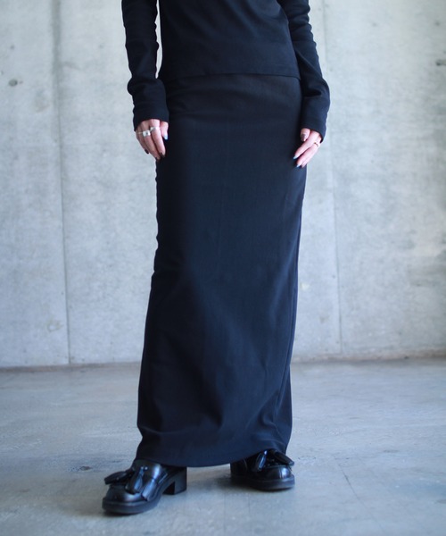 JERSEY SKIRT タグ付き CIVIDINI ジャージーストレッチフレアースカート