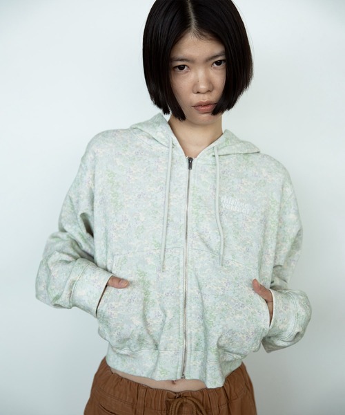 セール】OL-Logo W Zip Up Hoodie（パーカー）｜thisisneverthat