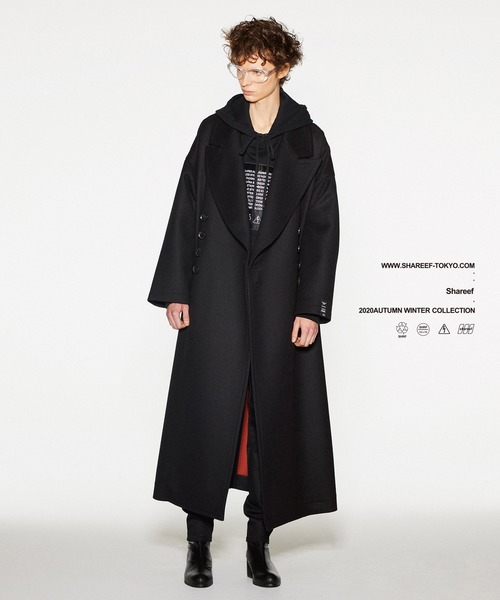 セール】W FACE MELTON BIG COAT（チェスターコート）｜SHAREEF