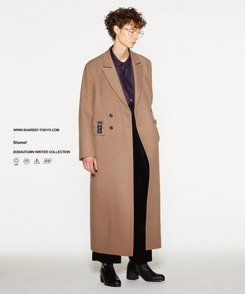 セール】DOUBLE LONG COAT（チェスターコート）｜SHAREEF（シャリーフ