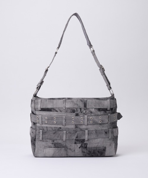 GRANCY】Crazy layered denim pants design shoulder bag / クレイジー